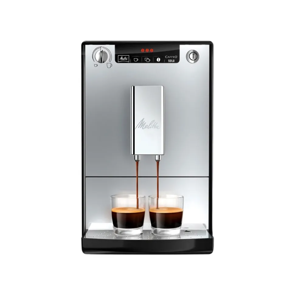 Melitta Caffeo Solo E950-203 kahviautomaatti – hopea/musta
