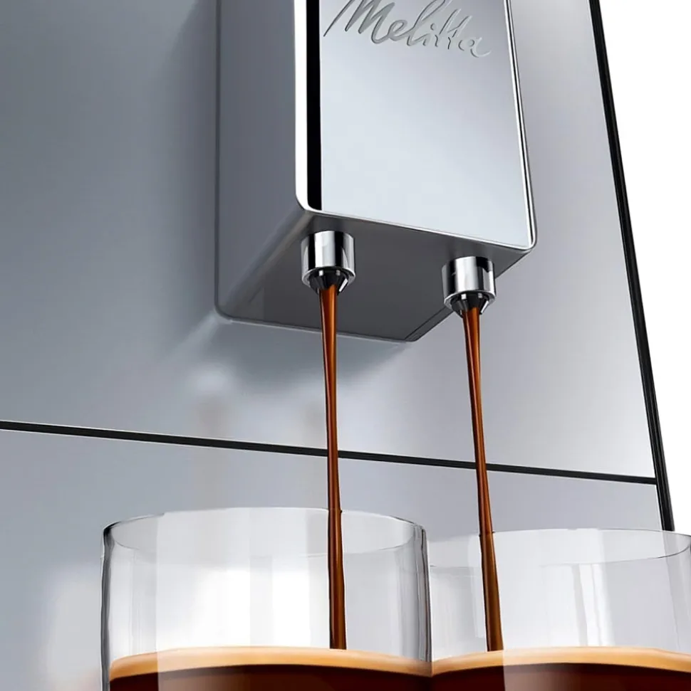 Melitta Caffeo Solo E950-203 kahviautomaatti – hopea/musta