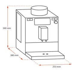 Melitta Passione OT F53/1-101 kahviautomaatti – hopea