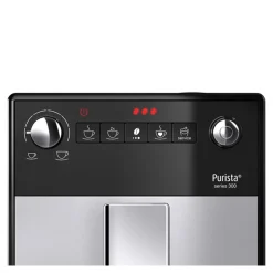 Melitta Purista F23/0-101 kahviautomaatti – musta/hopea