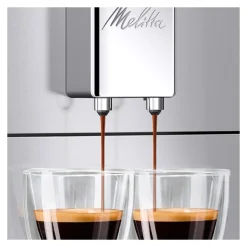 Melitta Purista F23/0-101 kahviautomaatti – musta/hopea