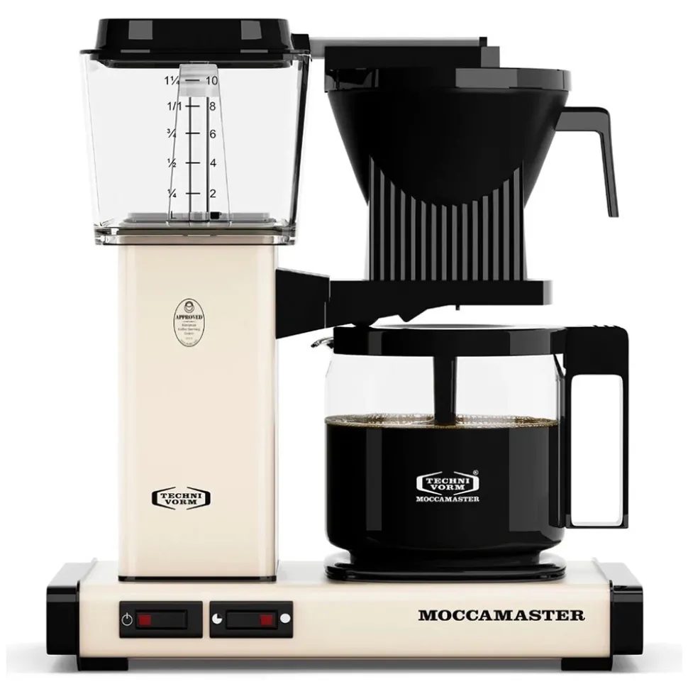 Moccamaster Automatic Light Ivory kahvinkeitin – norsunluu