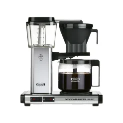 Moccamaster KBG 741 Select kahvinkeitin – kiillotettu hopea, käytetty