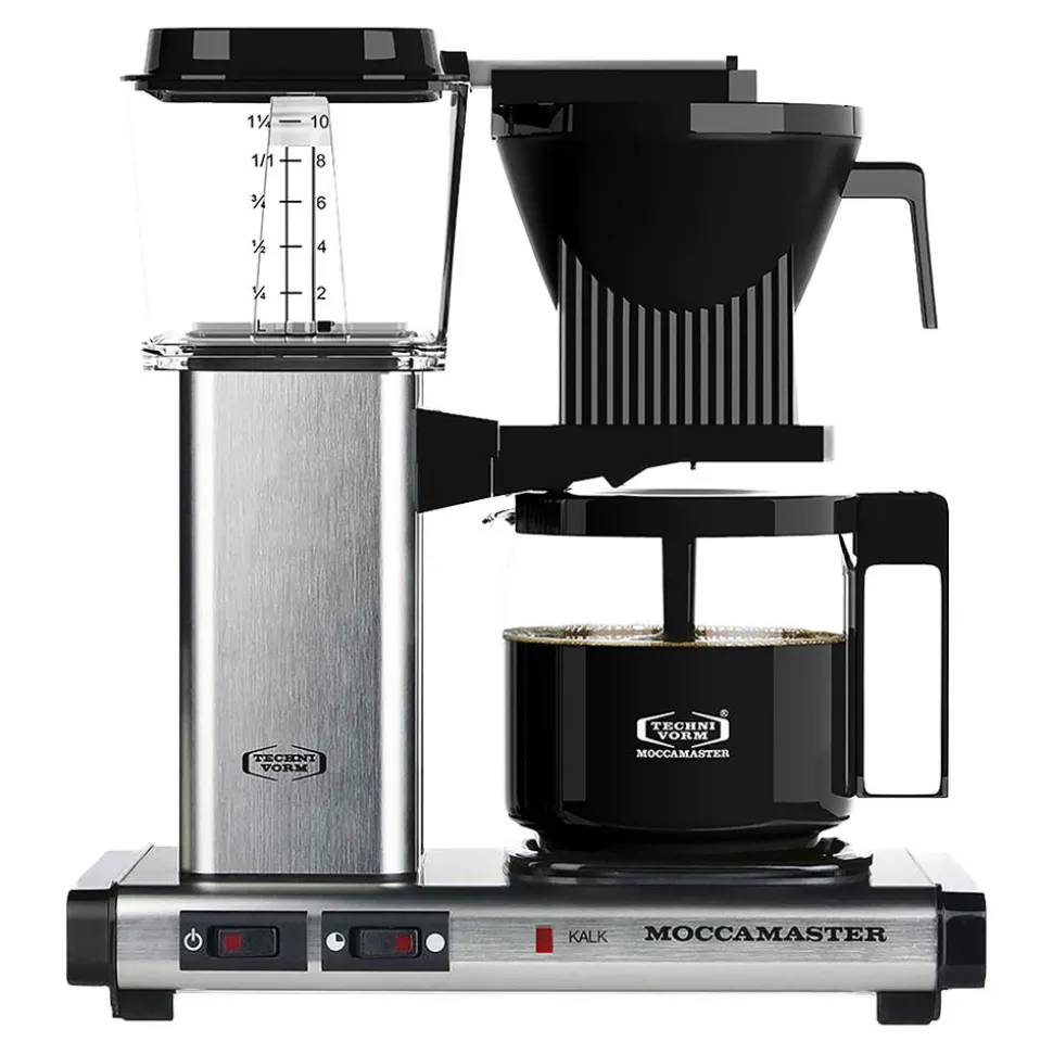 Moccamaster KBGC 972 AO Brushed Silver kahvinkeitin – harjattu hopea