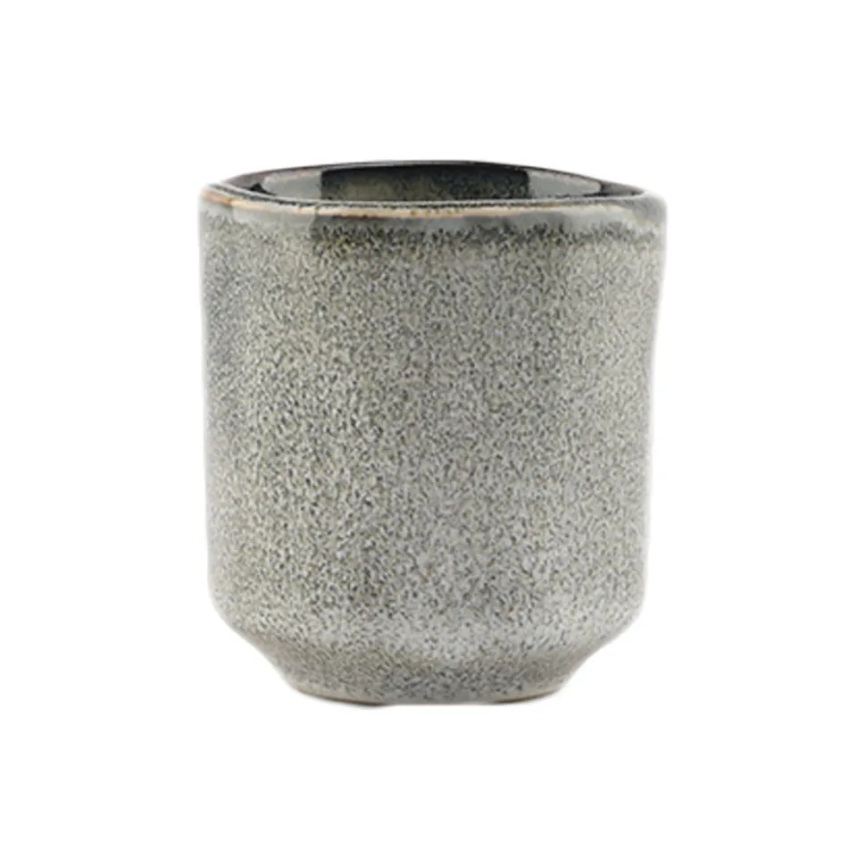 Mokkakuppi ja aluslautanen Salt&Pepper Capri Blue Green, 120 ml