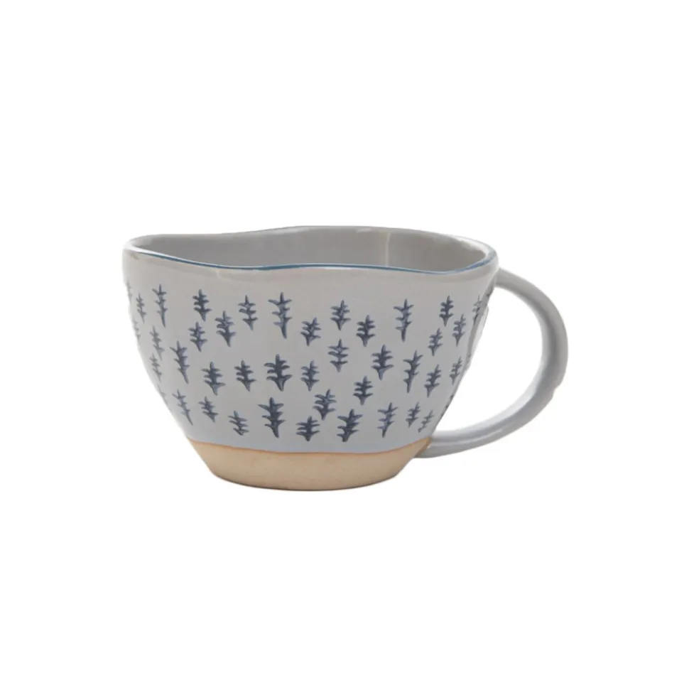 Muki Homla BLUMI Grey/ Blue decoration, 250 ml