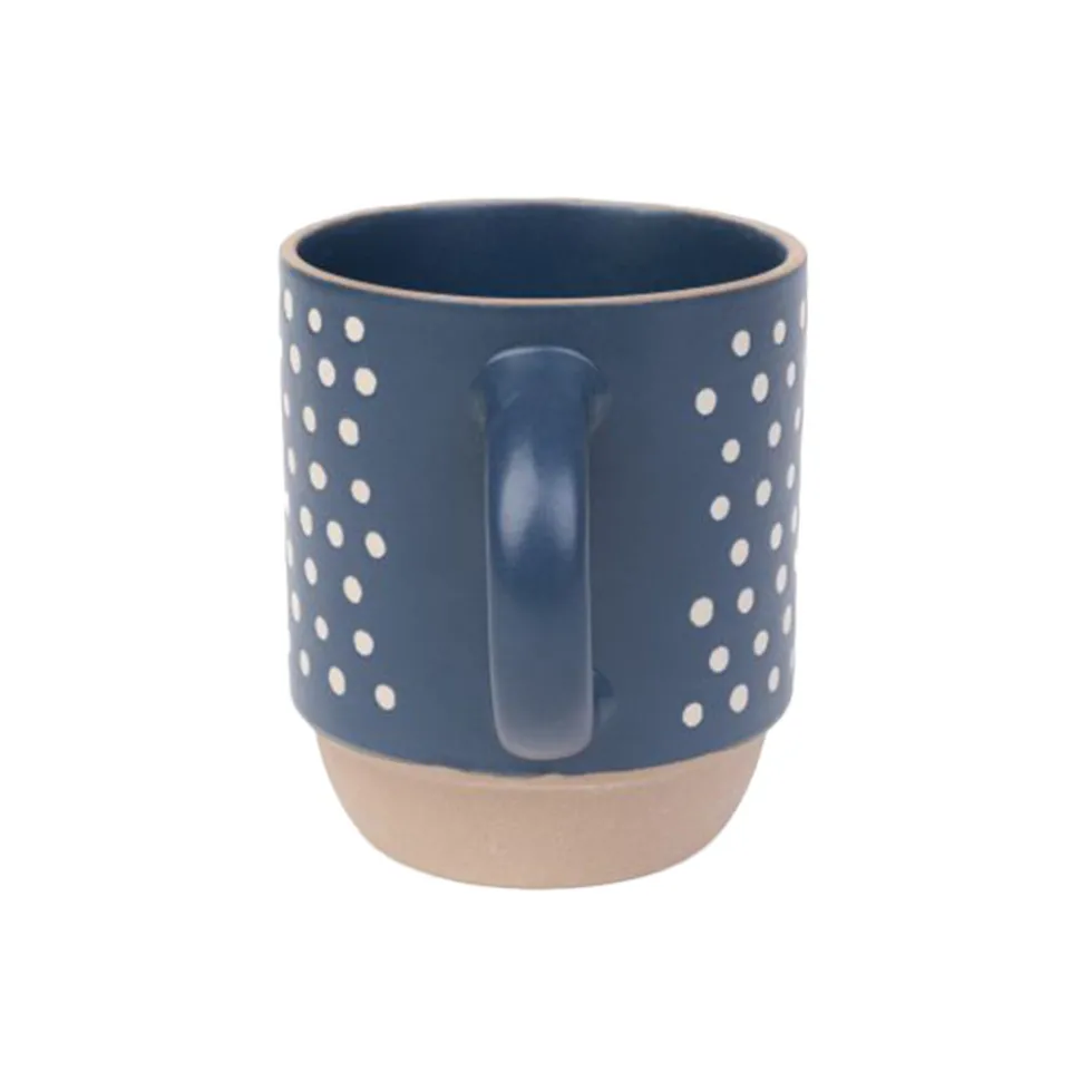 Muki Homla GRANTI Dots Navy Blue, 280 ml
