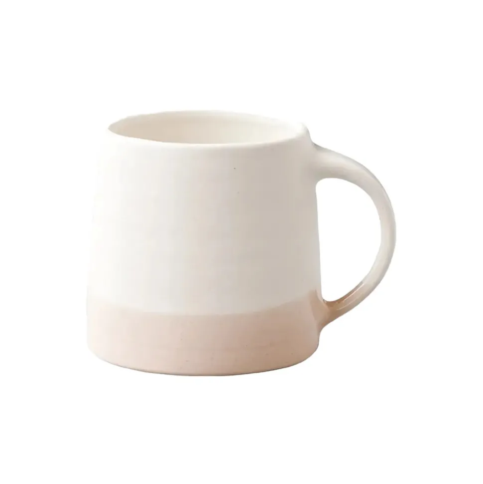 Muki Kinto SCS-S03 White x Pink Beige, 320 ml