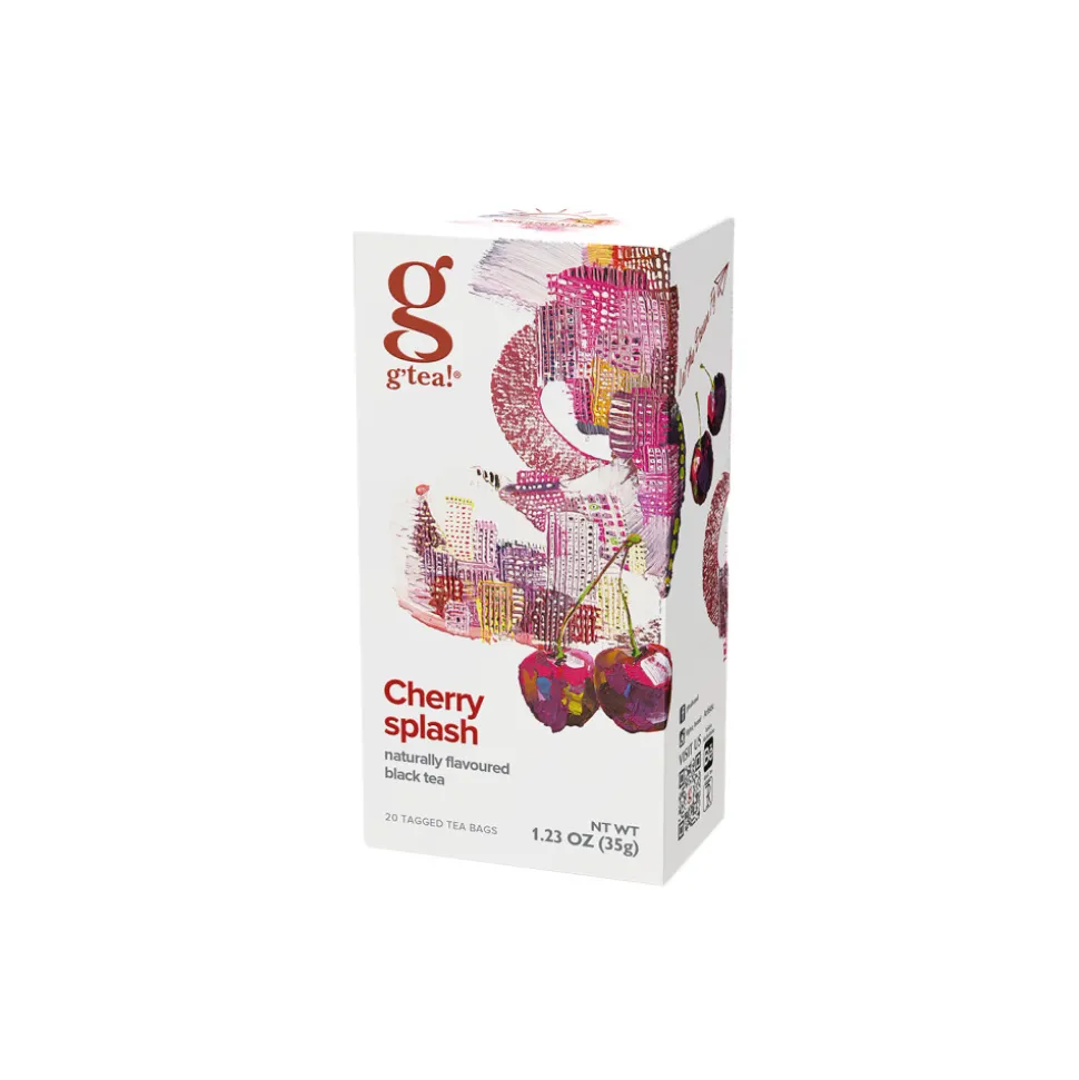 Musta tee g’tea! Cherry Splash, 20 kpl.