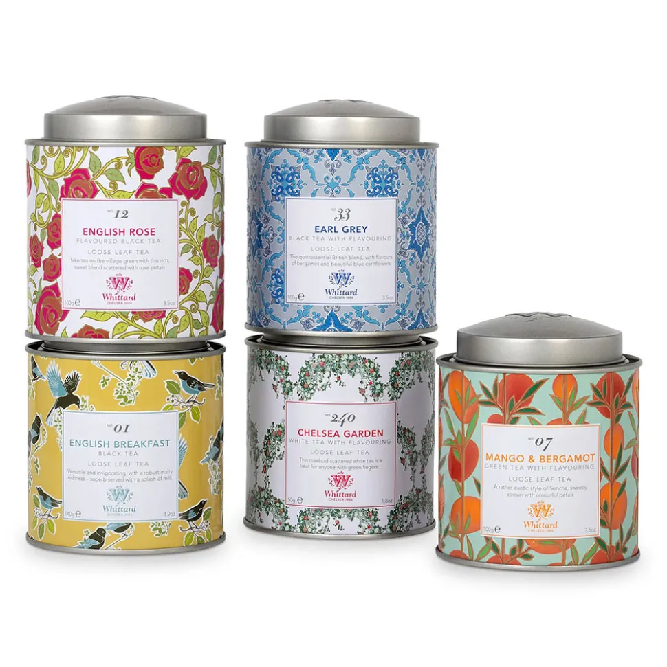 Musta tee Whittard of Chelsea ”Tea Discoveries English Rose”, 100 g