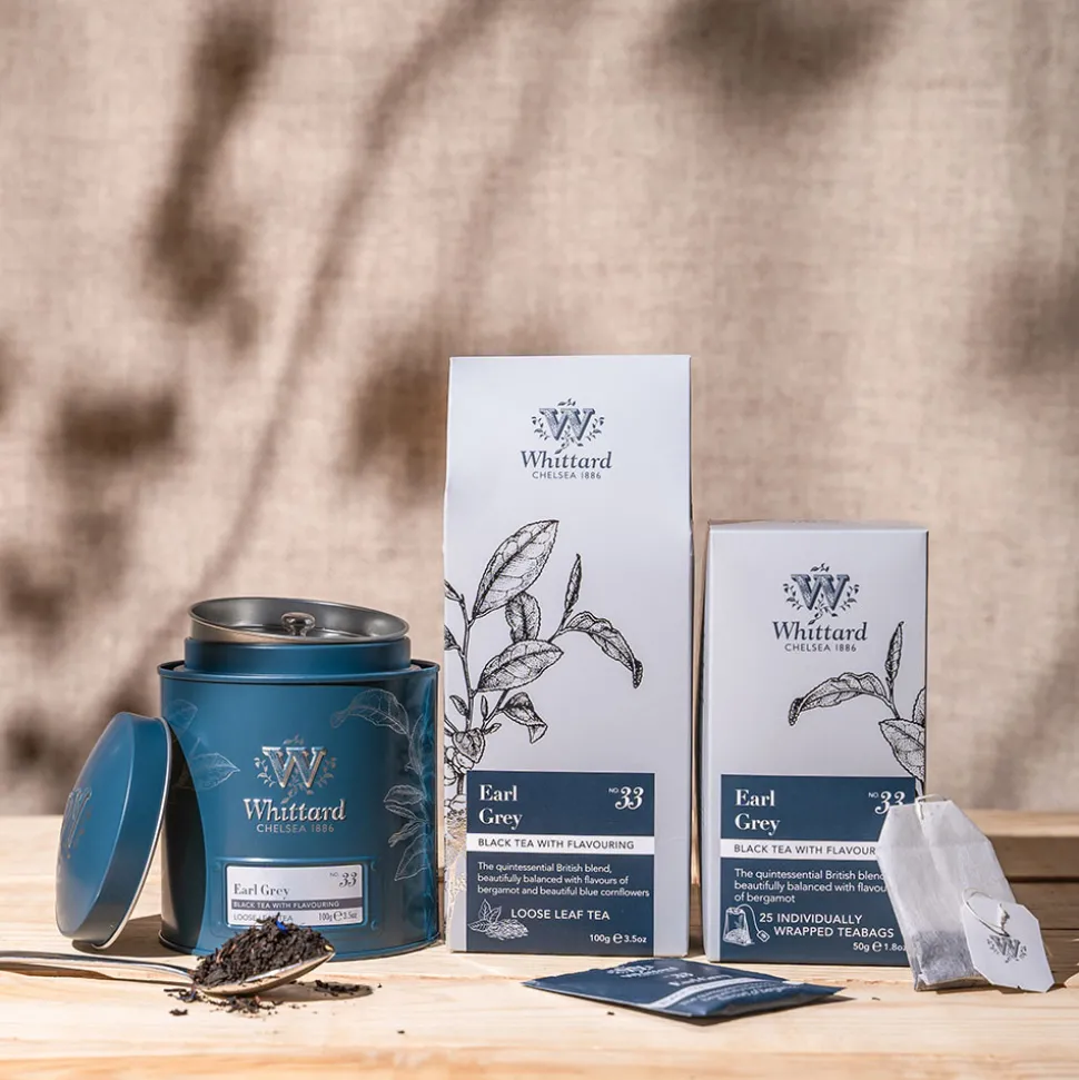 Musta tee Whittard of Chelsea Earl Grey, 100 g