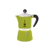 Mutteripannu Bialetti Moka Rainbow 3-cup Green