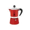 Mutteripannu Bialetti Moka Rainbow 3-cup Red