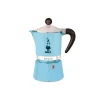 Mutteripannu Bialetti Moka Rainbow 3-cup Light Blue