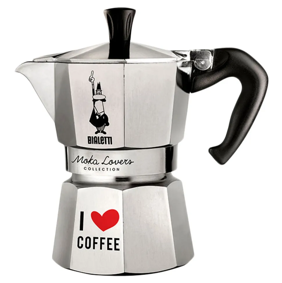 Mutteripannu Bialetti Moka Lovers 3-cup Aluminium
