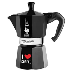 Mutteripannu Bialetti Moka Lovers 6-cup Black
