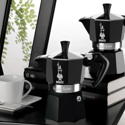 Mutteripannu Bialetti Moka Express Black 3 cups