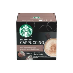 NESCAFÉ® Dolce Gusto® koneisiin sopivat kahvikapselit Starbucks Cappuccino, 6+6 kpl.