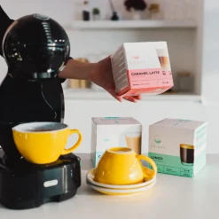NESCAFÉ® Dolce Gusto® koneisiin sopivat kahvikapselit CHiATO Caramel Latte, 16 kpl.