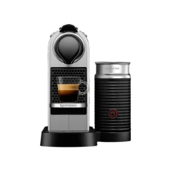 Nespresso CitiZ&Milk Silver kapselikeitin – hopea