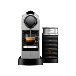 Nespresso CitiZ&Milk Silver kapselikeitin – hopea