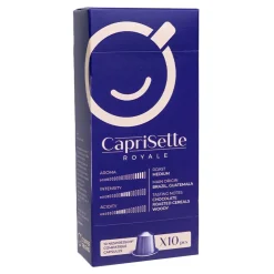 Nespresso® koneisiin sopivat kahvikapselit Caprisette Royale, 10 kpl.