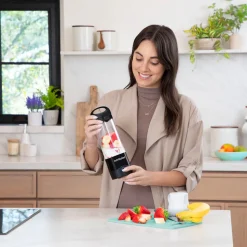 Nutribullet Portable NBP003B kannettava tehosekoitin – 475 ml, musta