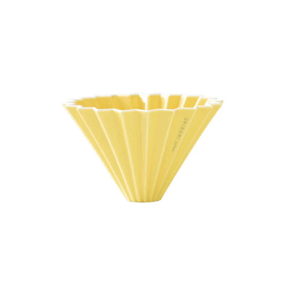 Origami S dripper-kahvisuodatin – keltainen