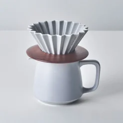 Origami-kahvisuodattimen pidike – puinen
