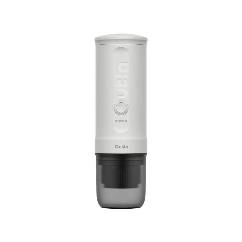 Outin Nano Pearl White matkakahvinkeitin – valkoinen