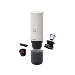 Outin Nano Pearl White matkakahvinkeitin – valkoinen