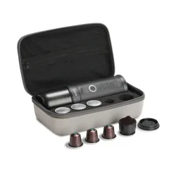Outin Nano Traveler Espresso lahjapakkaus – harmaa