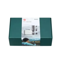 Outin Nano Traveler Espresso lahjapakkaus – harmaa