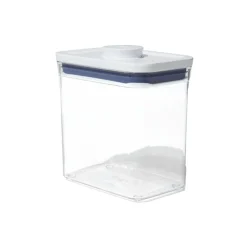 Oxo Pop Rectangle Short säilytyspurkki, 1,6 l