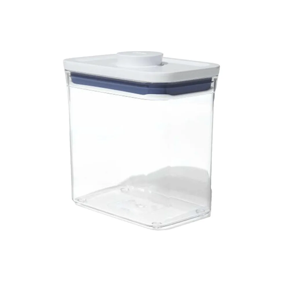 Oxo Pop Rectangle Short säilytyspurkki, 1,6 l