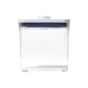 Oxo Pop Slim Rectangle Short säilytyspurkki, 1,1 l