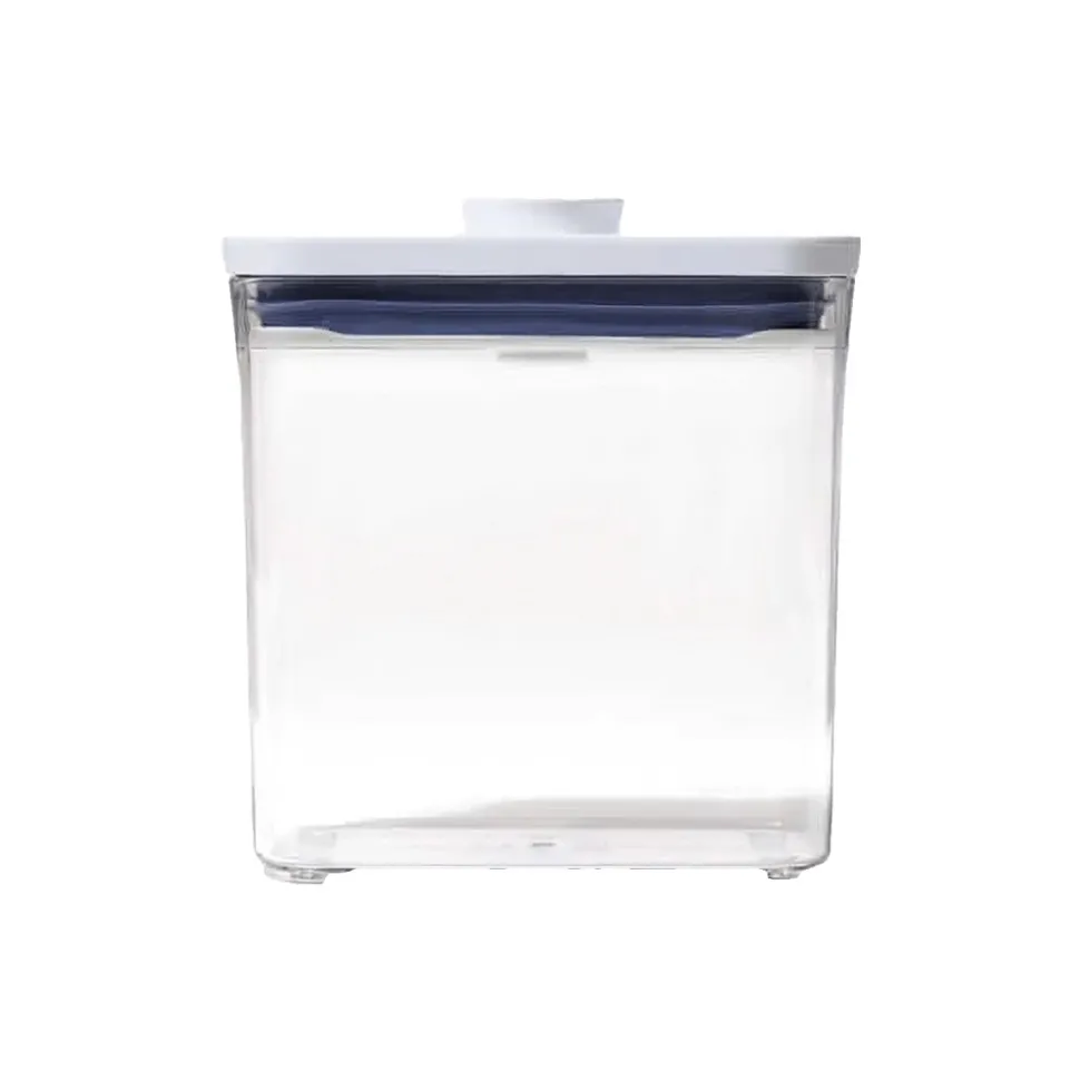 Oxo Pop Slim Rectangle Short säilytyspurkki, 1,1 l