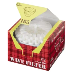 Paperisuodattimet Kalita Wave #185 White, 50 kpl.