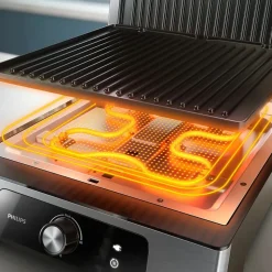 Philips 5000 Series pöytägrilli HD6301/90 – musta