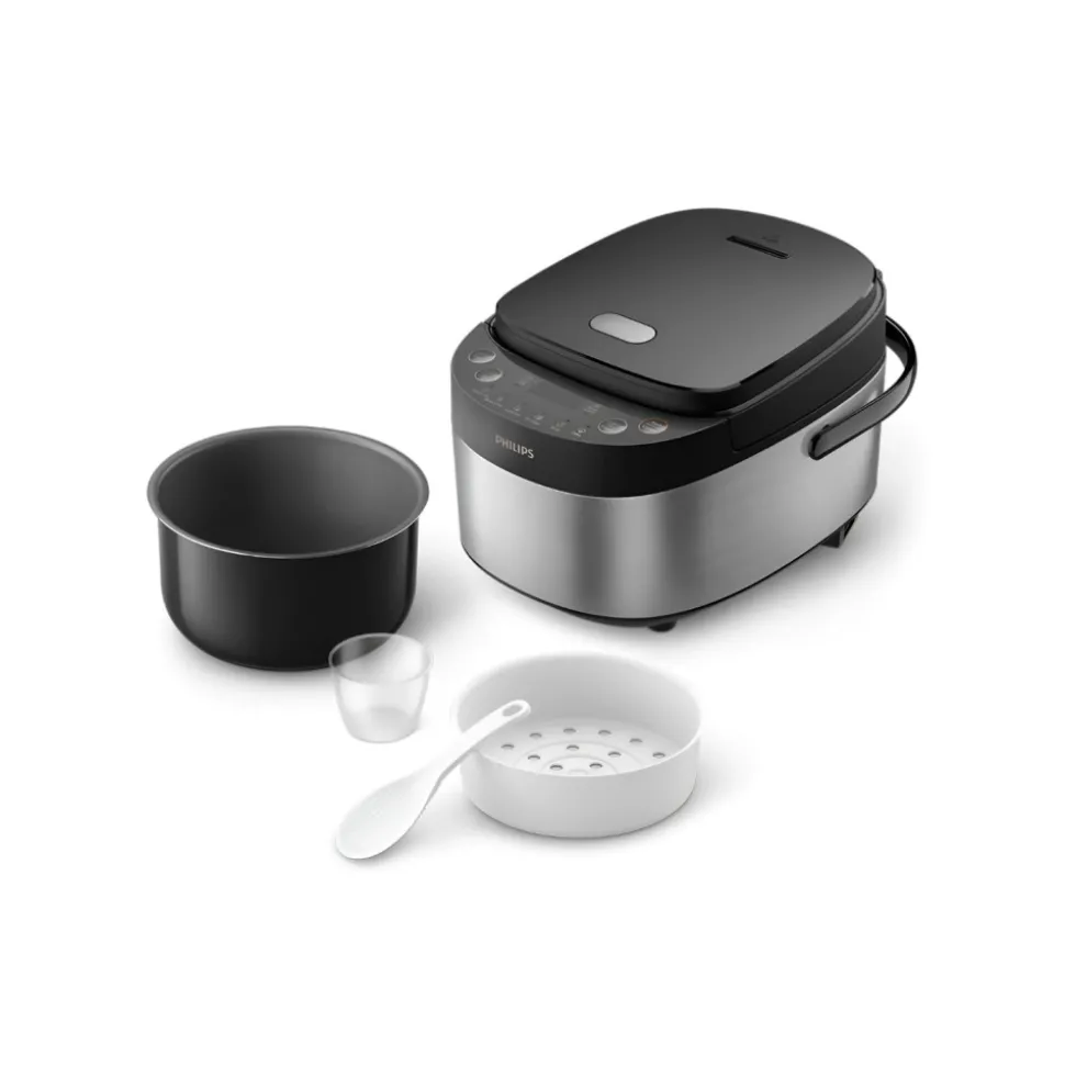 Philips Rice Cooker HD3093/80 riisinkeitin – 0.85 l, musta