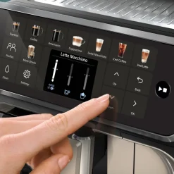 Philips Series 5500 LatteGo EP5547/90 kahviautomaatti – kromi musta