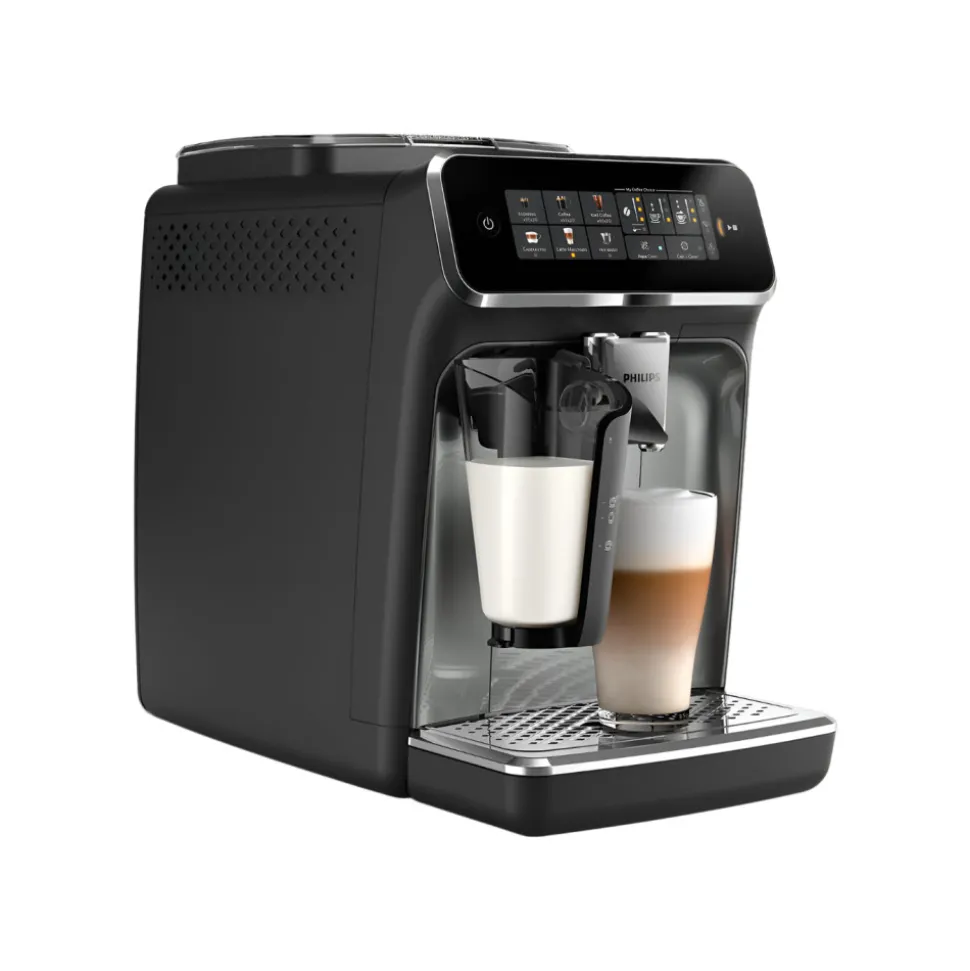 Philips Series 3300 LatteGo EP3349/70 kahviautomaatti – musta/hopea