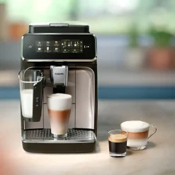 Philips Series 3300 LatteGo EP3349/70 kahviautomaatti – musta/hopea