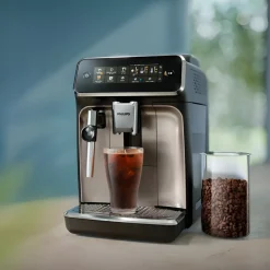 Philips Series 3300 LatteGo EP3349/70 kahviautomaatti – musta/hopea