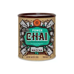 Pikatee David Rio Power Chai, sisöltää matcha vihreää teetä, 1816 g