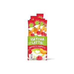 Pikatee g’tea! Matcha Latte Apricot & Raspberry, 10 kpl.