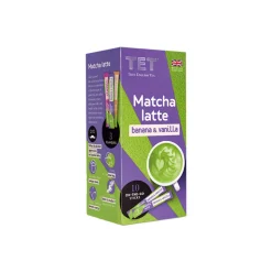 Pikatee True English Tea Matcha Latte Banana & Vanilla, 10 kpl.