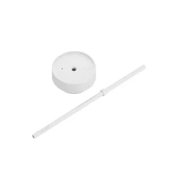 Pillillä varustettu korkki Fellow Carter -mukeihin Cold Matte White