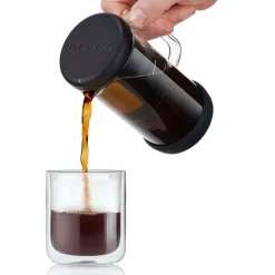 Pressopannu ja teekeitin Barista & Co One Brew Black, 350 ml
