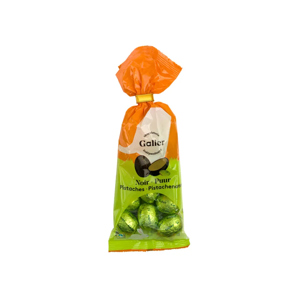 Pääsiäismunat Galler Dark Pistachio, 93 g